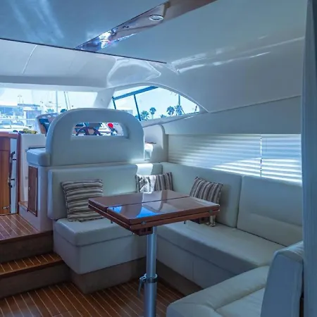 Botel Yacht Experience Tenerife 24h Tour With Private Skipper & Private Hostess With Cocktails, Sandwiches, Free Minibar And Free Islandwide Pick-up And Return In A Tesla S Sportscar Santa Cruz de Tenerife